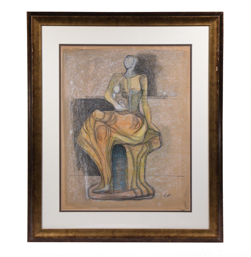 ATTRIBUTED TO HENRY SPENCER MOORE