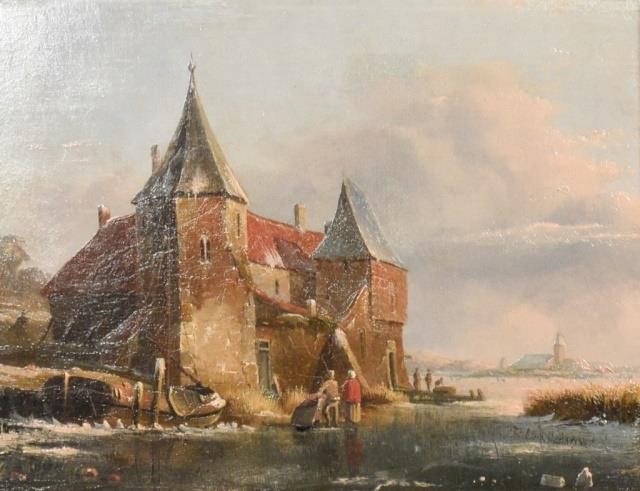 ATTRIBUTED TO JAN JACOB SPOHLER OIL