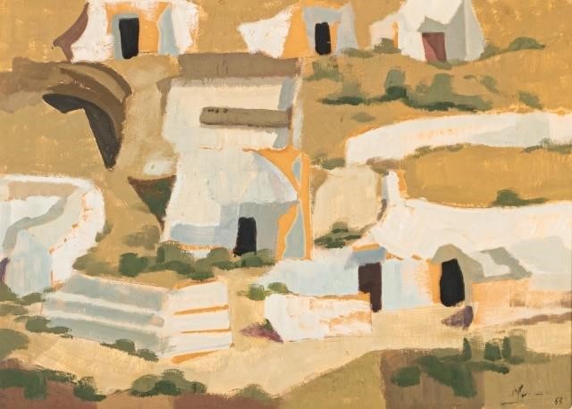 ATTRIBUTED TO JAN MATULKA OIL ON