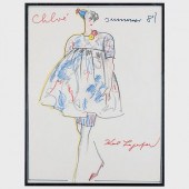 ATTRIBUTED TO KARL LAGERFELD (