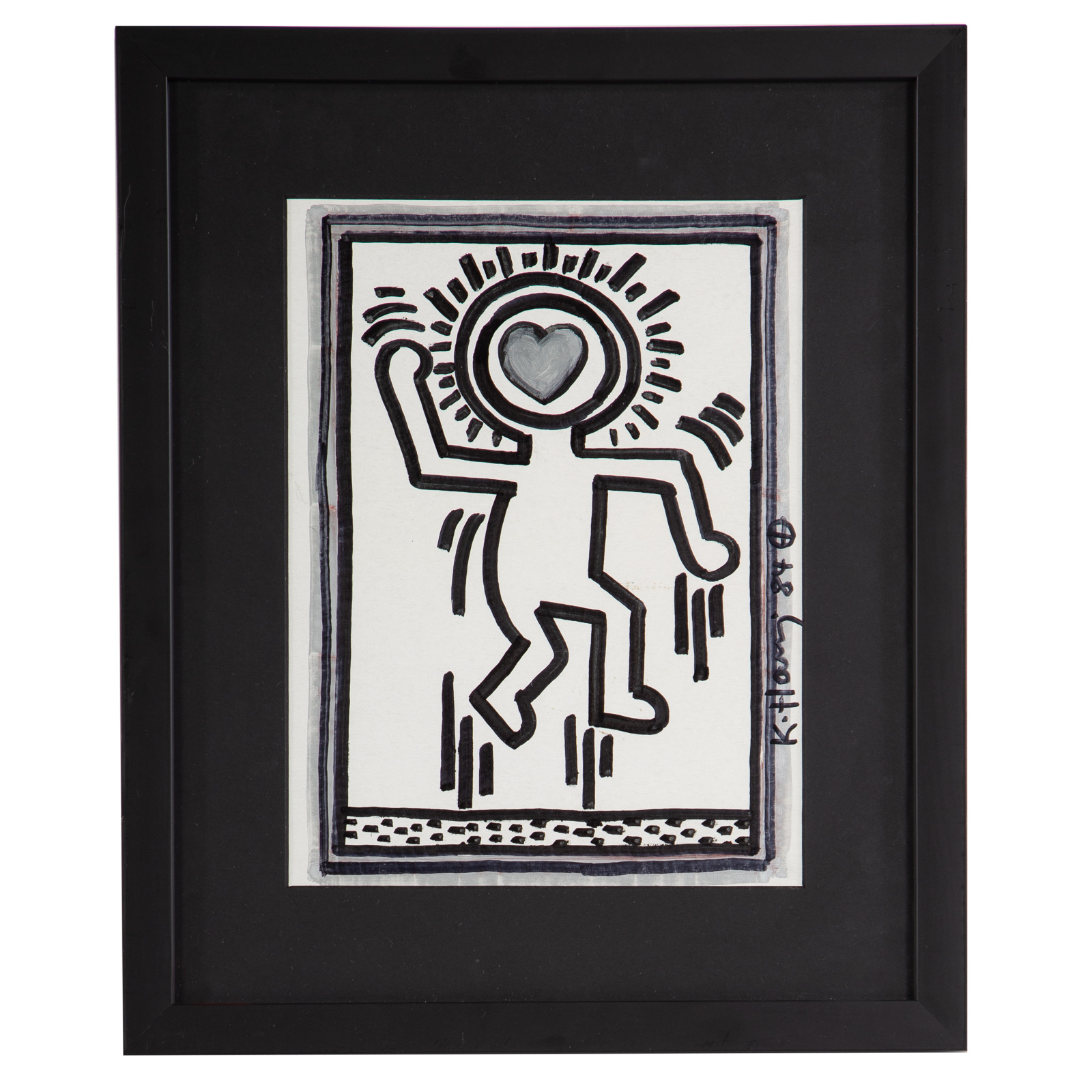 ATTRIBUTED TO KEITH HARING.