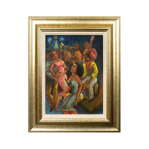 ATTRIBUTED TO MANUEL MESA, OIL