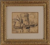 ATTRIBUTED TO PAUL SIGNAC: LA