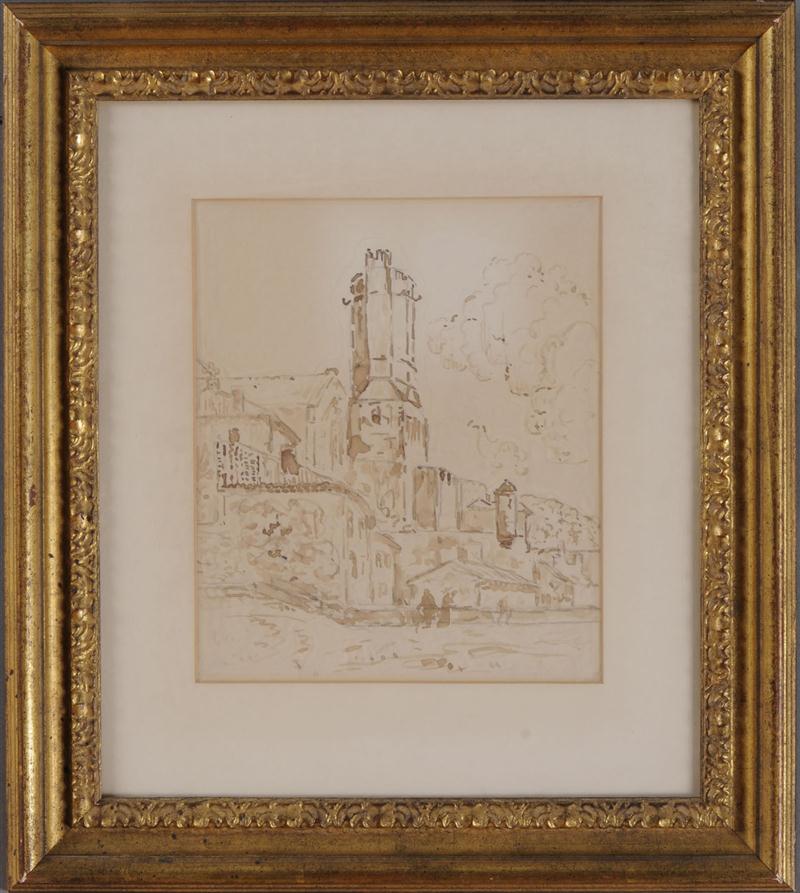 ATTRIBUTED TO PAUL SIGNAC: THE BELL