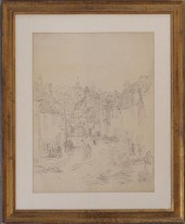 ATTRIBUTED TO RAOUL DUFY: VILL