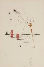 ATTRIBUTED TO SALVADOR DALI ,