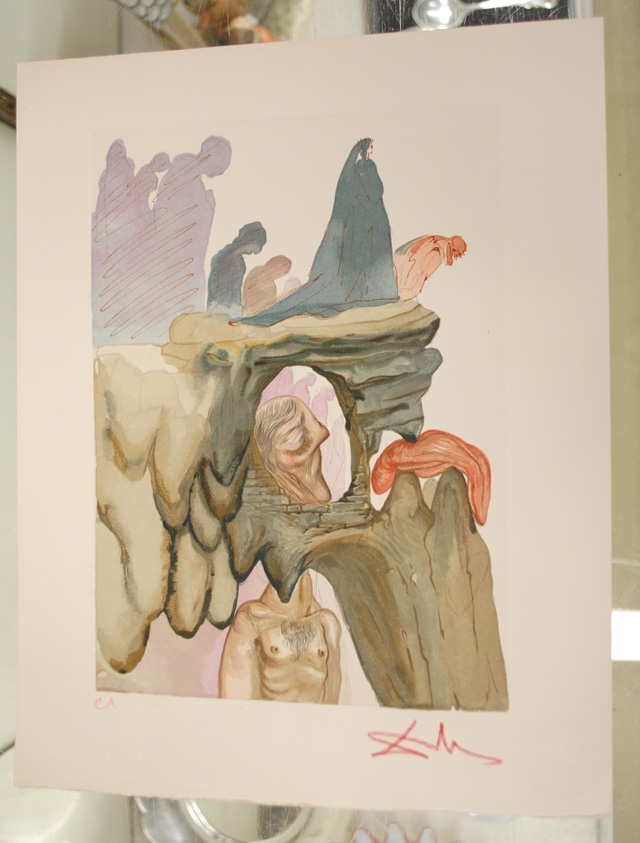 ATTRIBUTED TO SALVADOR DALI COLOR