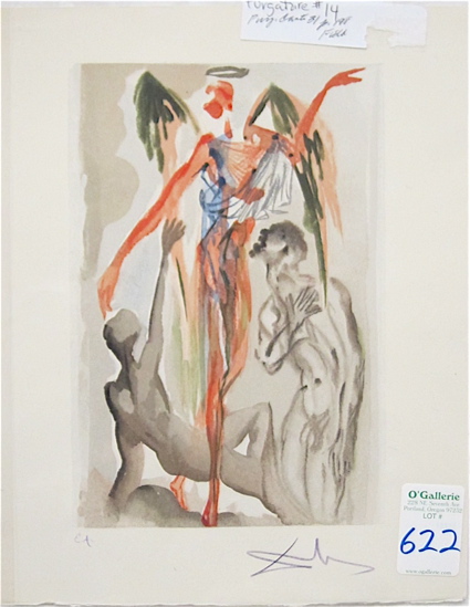 ATTRIBUTED TO SALVADOR DALI COLOR