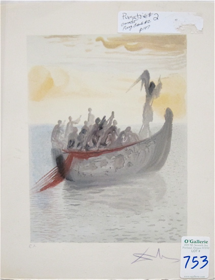 ATTRIBUTED TO SALVADOR DALI COLOR