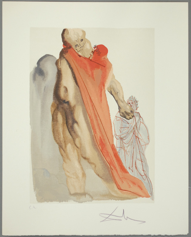 ATTRIBUTED TO SALVADOR DALI COLOR