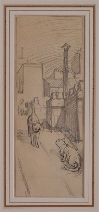 ATTRIBUTED TO THEOPHILE STEINLEN: