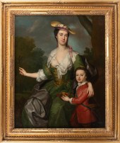 ATTRIBUTED TO THOMAS HUDSON (B