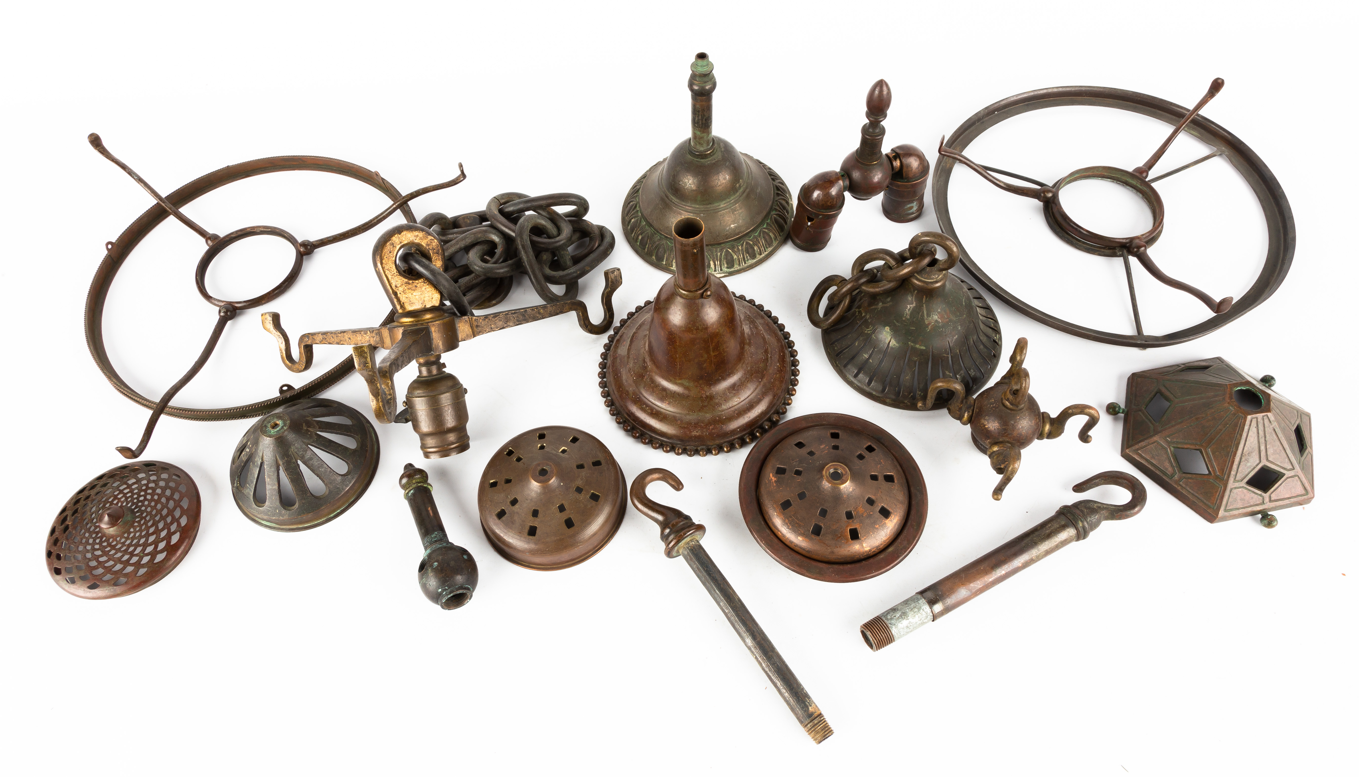 ATTRIBUTED TO TIFFANY STUDIOS PARTS
