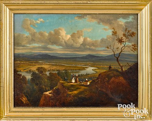 ATTRIBUTED TO VICTOR DE GRAILLY OIL