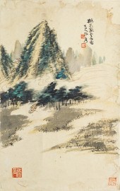ATTRIBUTED TO ZHANG DAQIAN, LA