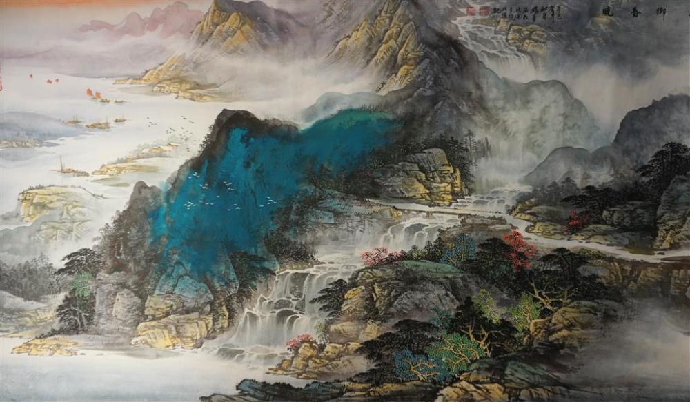 ATTRIBUTED TO ZHAO XIYONG, BOATS IN