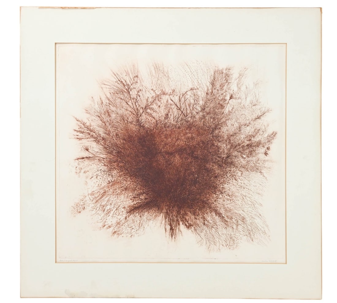 AUBREY SCHWARTZ SIGNED ETCHING