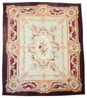 AUBUSSON CARPETwith handwritte