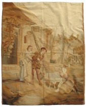 Aubusson pictorial tapestry