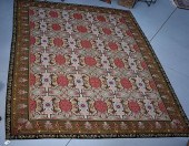 AUBUSSON RUGAubusson Rug, 9'8"