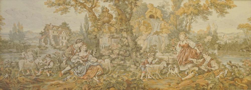 AUBUSSON STYLE FRENCH MACHINE