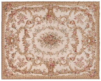 Aubusson style needlepoint,