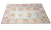 AUBUSSON STYLE NEEDLEPOINT RUG