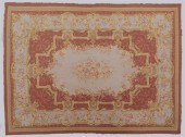 AUBUSSON STYLE NEEDLEPOINT RUG