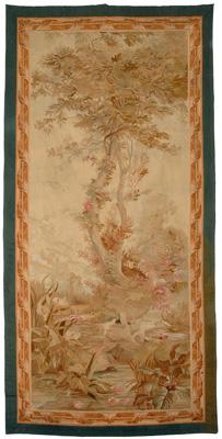 Aubusson tapestry, exotic birds