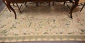 AUBUSSON TAPESTRY STYLE RUG, 8