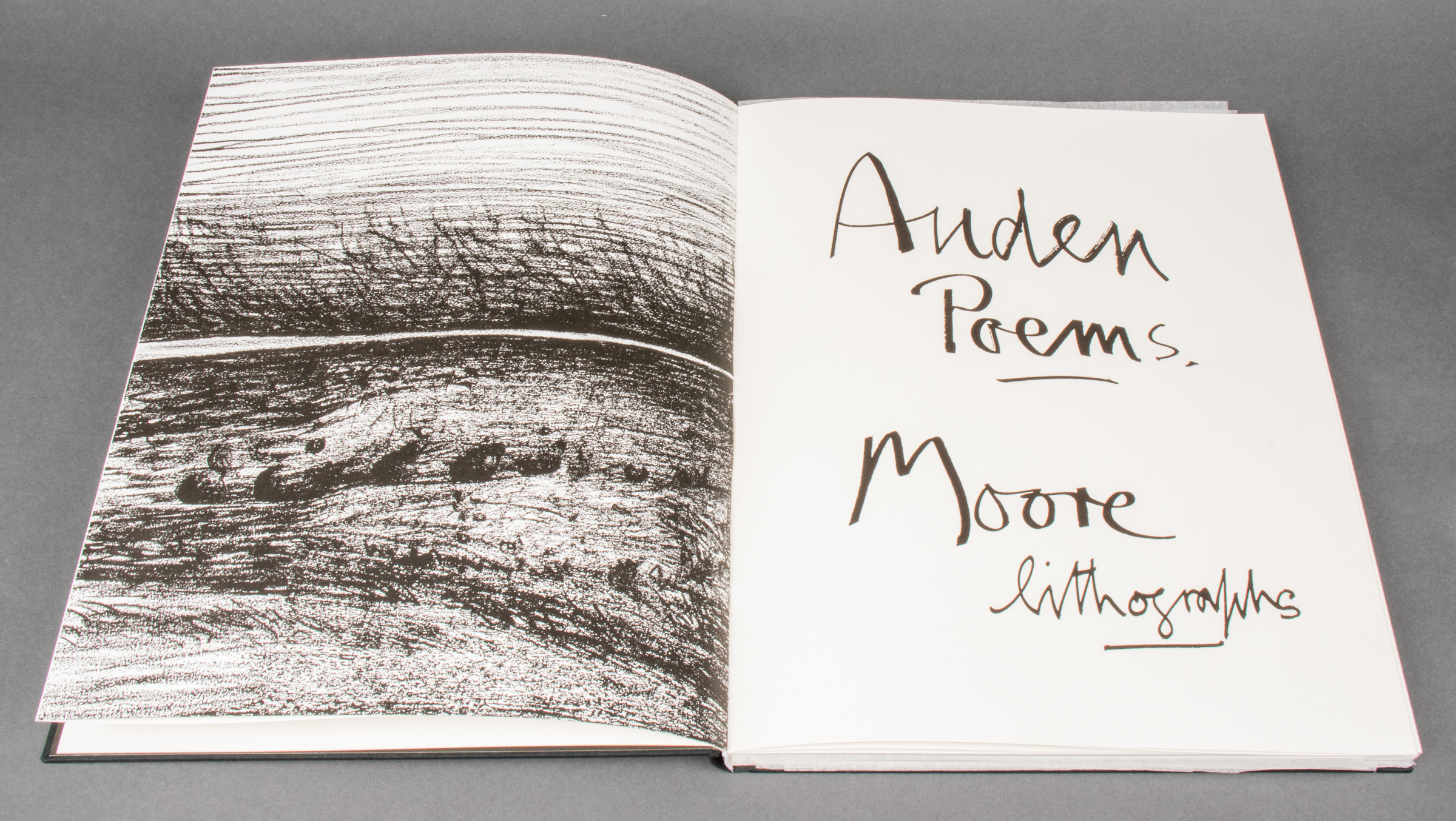 AUDEN POEMS HENRY MOORE LITHOGRAPHS