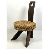 Audoux Minet 1950's Stool. Woo