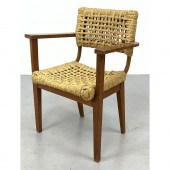 Audoux-Minet rope arm chair