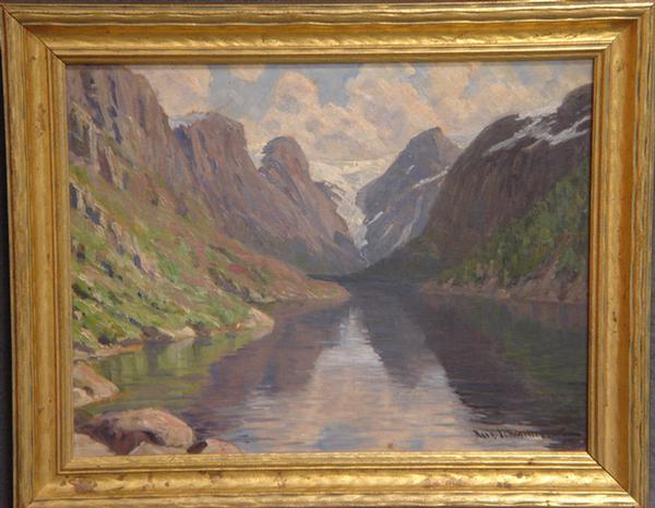 Aug. Johannessen, Norway, 20th c,