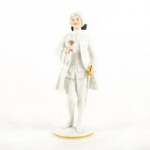 AUGARTEN PORCELAIN LADY FIGURI