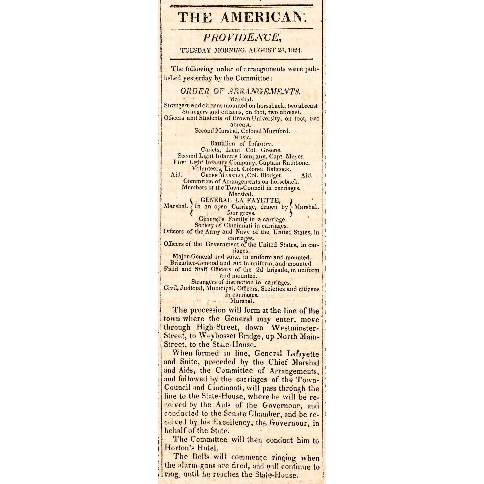 AUGUST 24, 1824 RHODE ISLAND