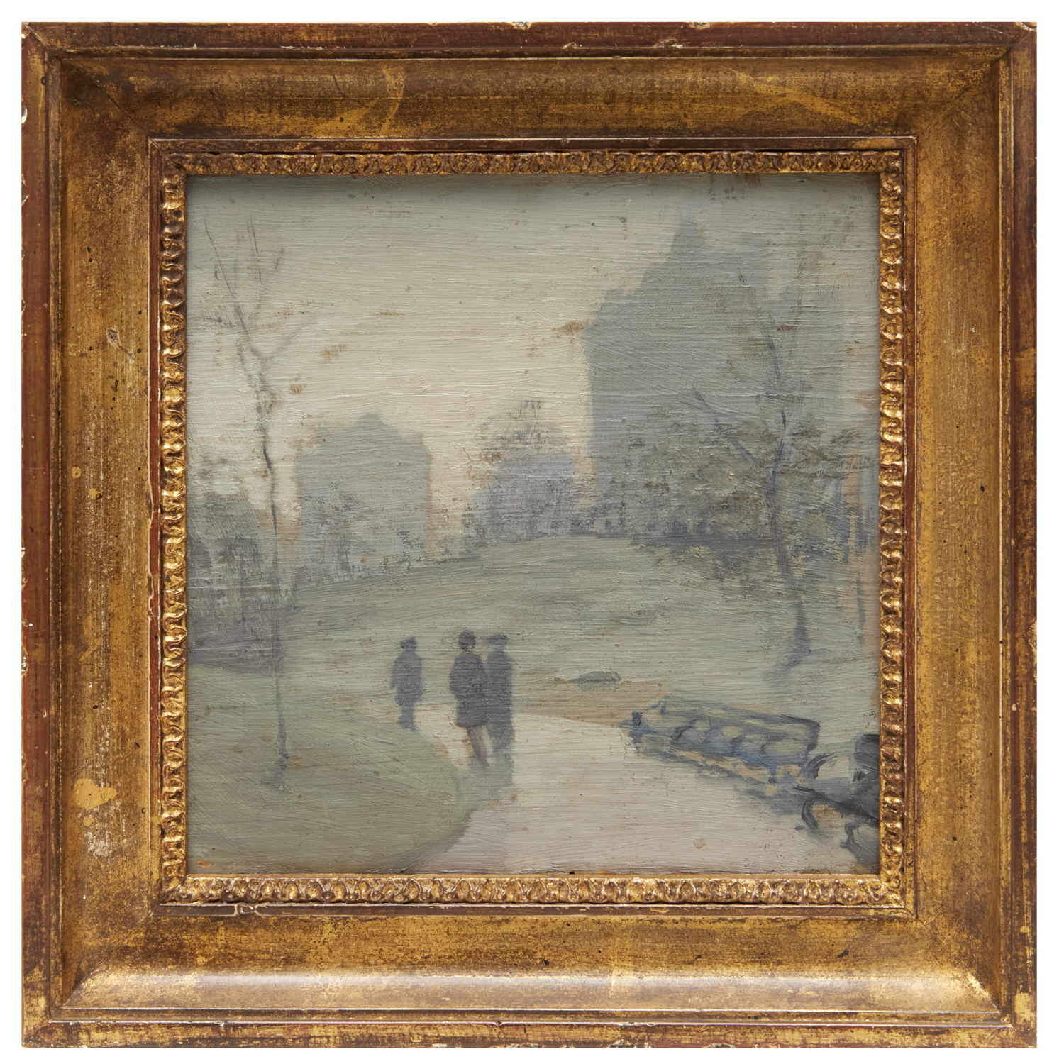 AUGUST GAY (CIRCLE), OIL ON CIGAR