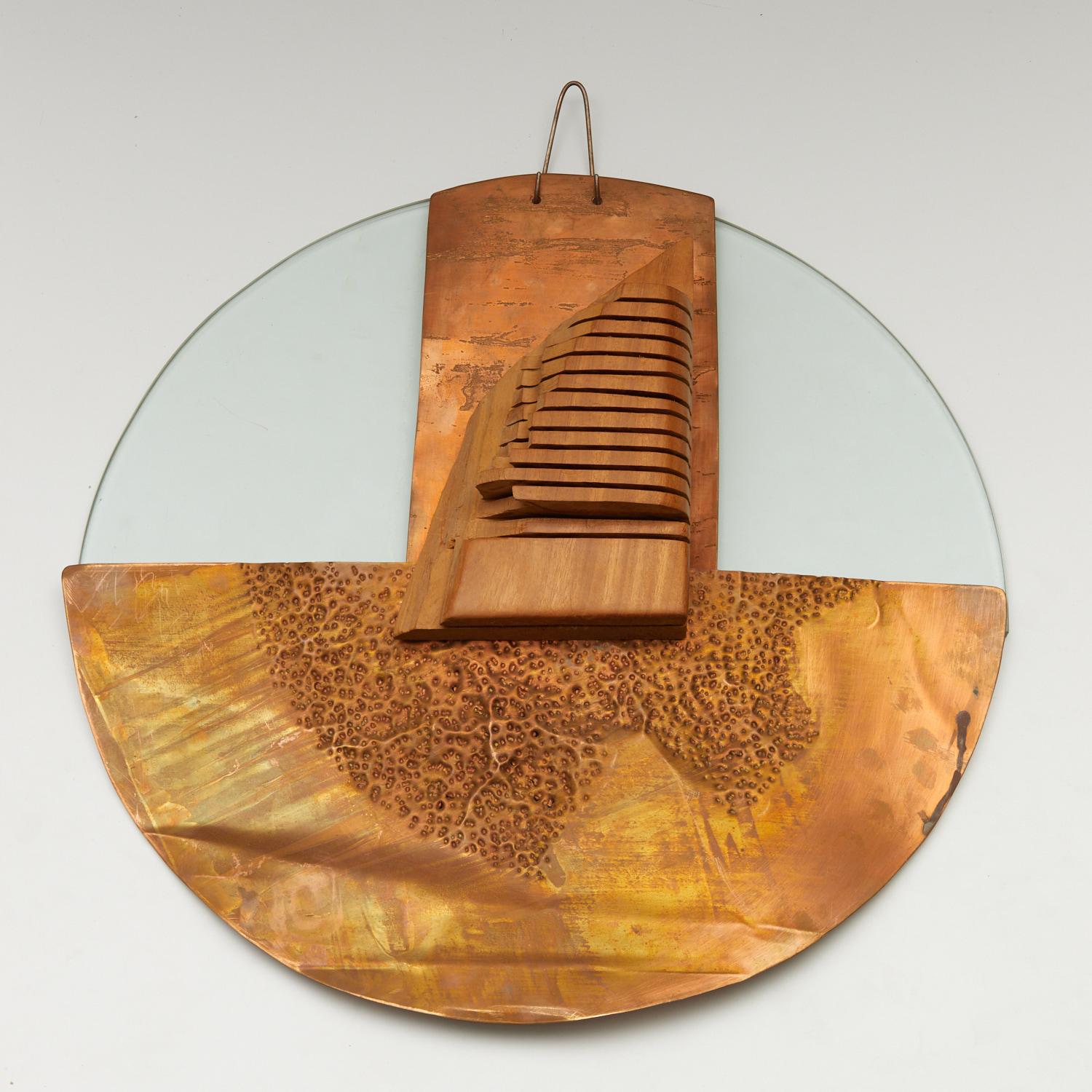 AUGUSTA BENAVIDES, WOOD, GLASS,