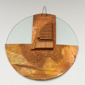 AUGUSTA BENAVIDES, WOOD, GLASS