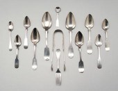 Augusta coin silver flatware: