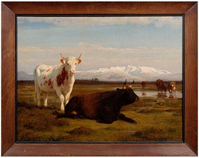 Auguste Bonheur painting