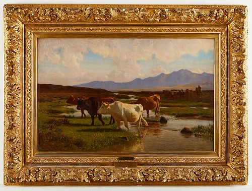 AUGUSTE BONHEUR "RETURN FROM THE