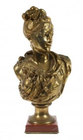 AUGUSTE CARRIER, GILT BRONZE B