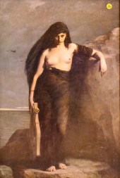 Auguste Charles Mengin 'Sappho