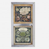 Auguste Delaherche. Tiles, set