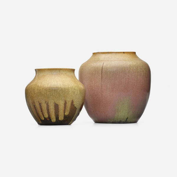 Auguste Delaherche. Vases, set of
