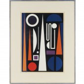 AUGUSTE HERBIN, COLOR SILKSCRE