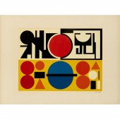 AUGUSTE HERBIN, SIGNED SERIGRA
