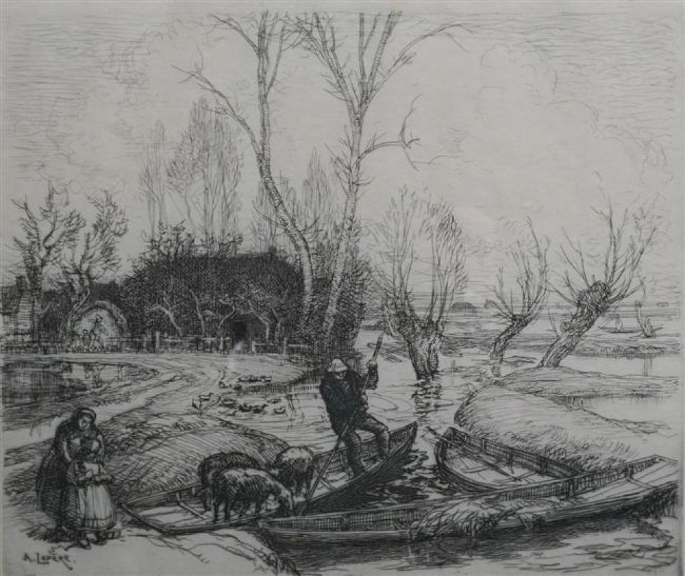 AUGUSTE LOUIS LEPERE (FRENCH
