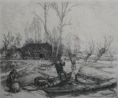 AUGUSTE LOUIS LEPERE (FRENCH 1